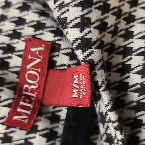 Houndstooth dress sz med - Picture 6 of 6